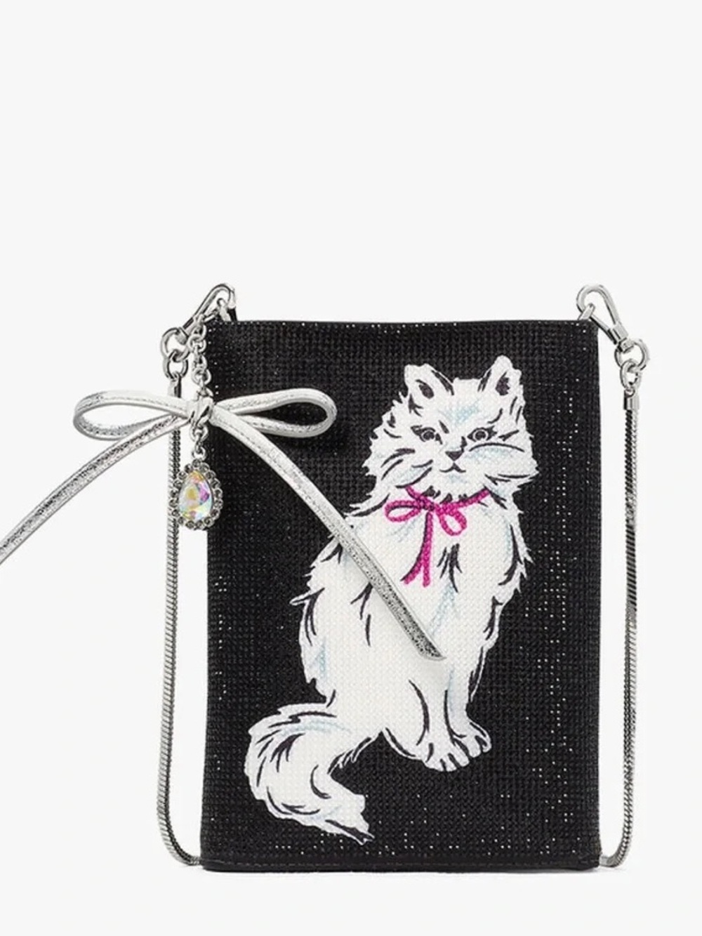 Kate Spade Whiskers Crystal North South Crossbody NWT